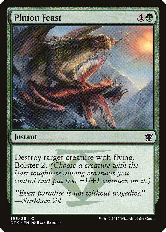 Pinion Feast [Dragons of Tarkir] | Black Swamp Games