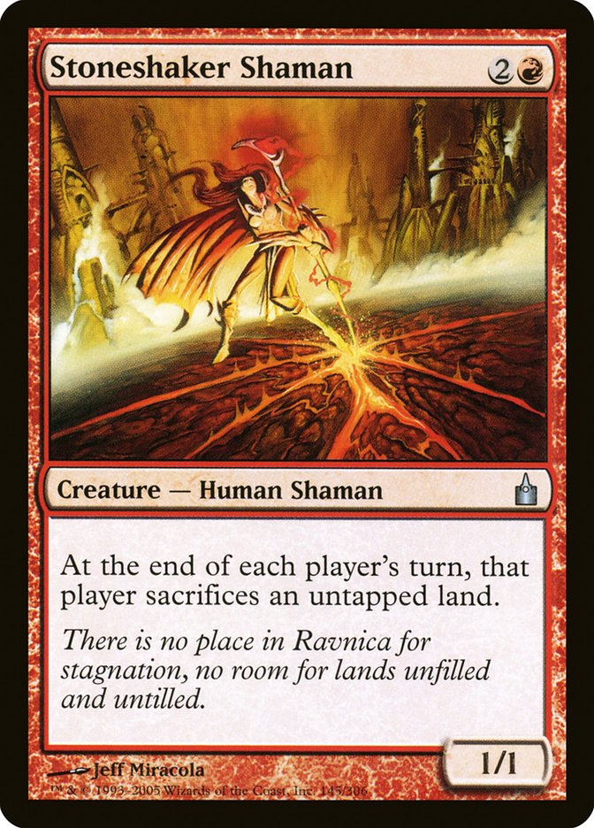 Stoneshaker Shaman [Ravnica: City of Guilds] | Black Swamp Games