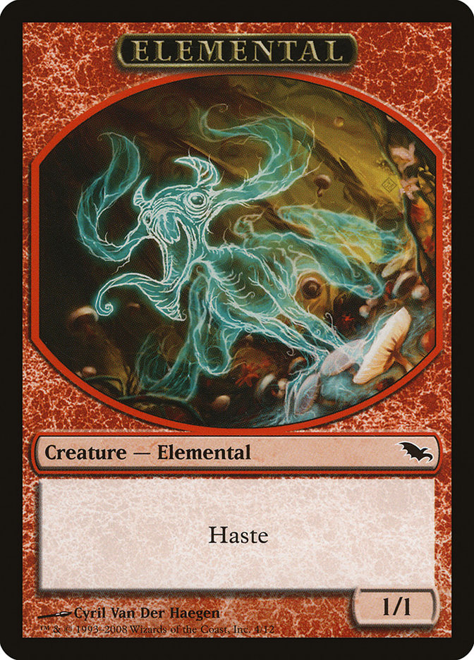 Elemental Token (4/12) [Shadowmoor Tokens] | Black Swamp Games