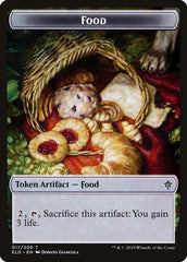 Mouse // Food (17) Double-Sided Token [Throne of Eldraine Tokens] | Black Swamp Games