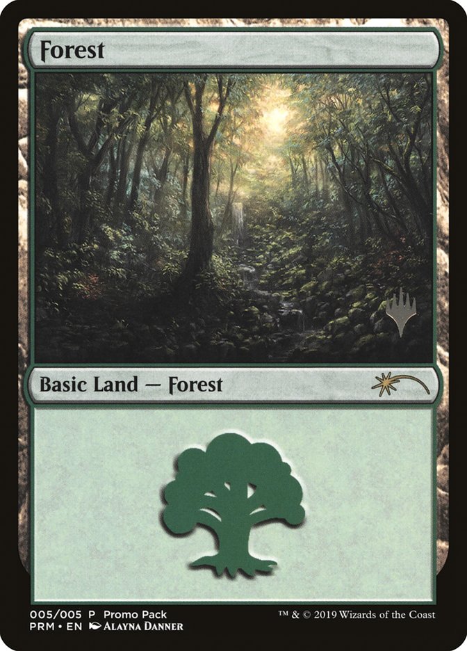 Forest (5) [Core Set 2020 Promo Pack] | Black Swamp Games