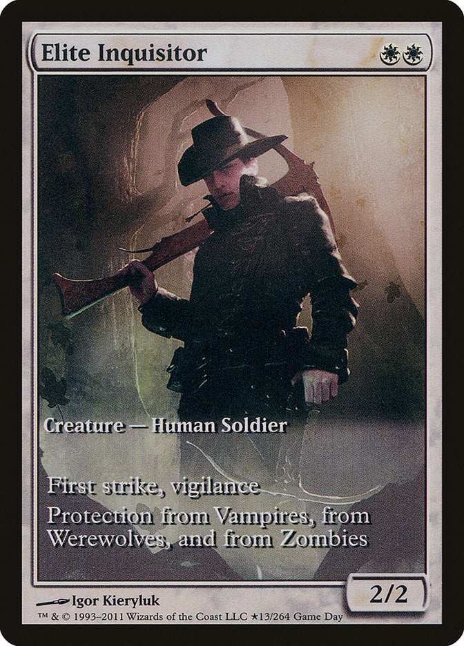 Elite Inquisitor (Game Day) [Innistrad Promos] | Black Swamp Games