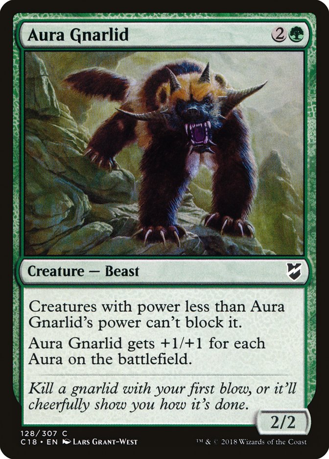 Aura Gnarlid [Commander 2018] | Black Swamp Games