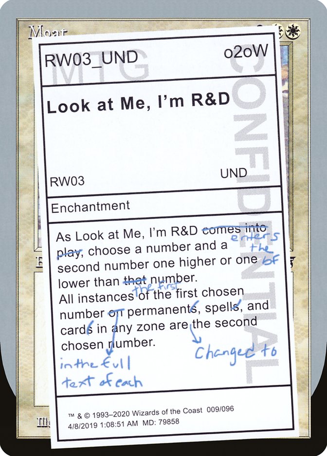 Look at Me, I'm R&D [Unsanctioned] | Black Swamp Games