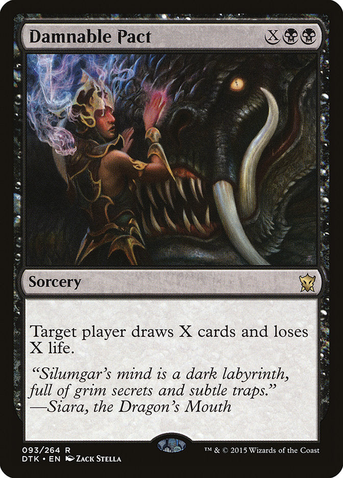Damnable Pact [Dragons of Tarkir] | Black Swamp Games