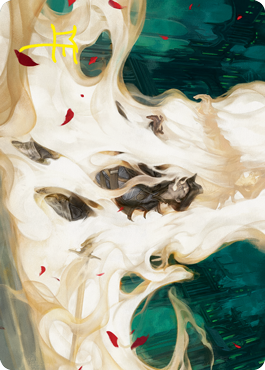 By Invitation Only Art Card (Gold-Stamped Signature) [Innistrad: Crimson Vow Art Series] | Black Swamp Games