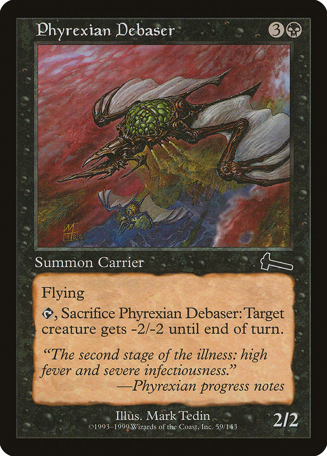 Phyrexian Debaser [Urza's Legacy] | Black Swamp Games