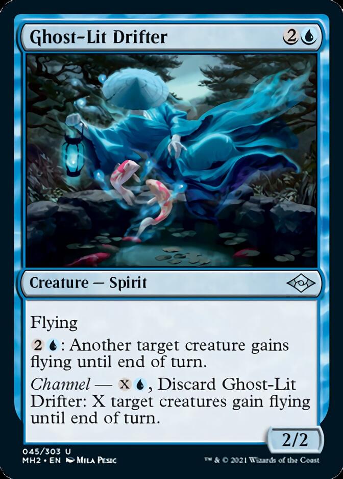 Ghost-Lit Drifter [Modern Horizons 2] | Black Swamp Games