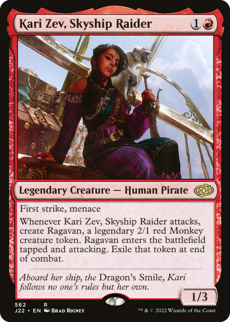 Kari Zev, Skyship Raider [Jumpstart 2022] | Black Swamp Games