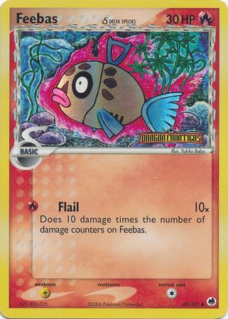Feebas (49/101) (Delta Species) (Stamped) [EX: Dragon Frontiers] | Black Swamp Games