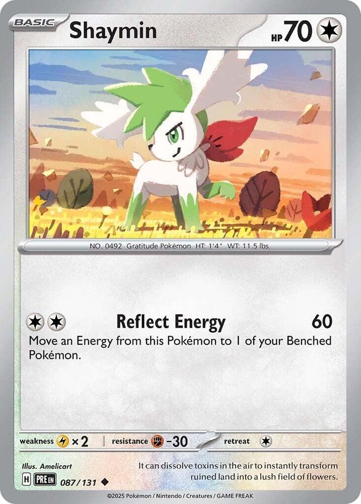 Shaymin (087/131) [Scarlet & Violet: Prismatic Evolutions] | Black Swamp Games
