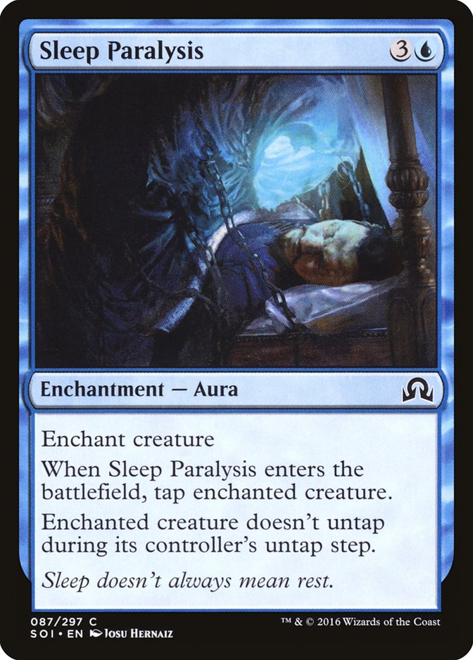 Sleep Paralysis [Shadows over Innistrad] | Black Swamp Games