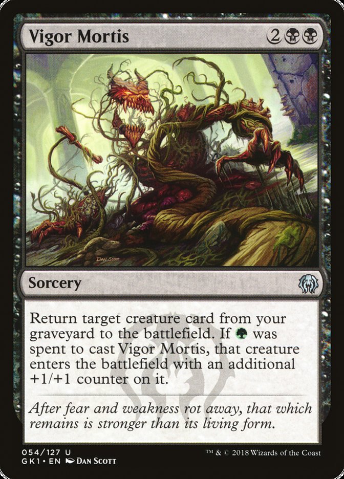Vigor Mortis [Guilds of Ravnica Guild Kit] | Black Swamp Games