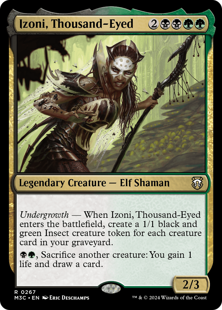 Izoni, Thousand-Eyed [Modern Horizons 3 Commander] | Black Swamp Games