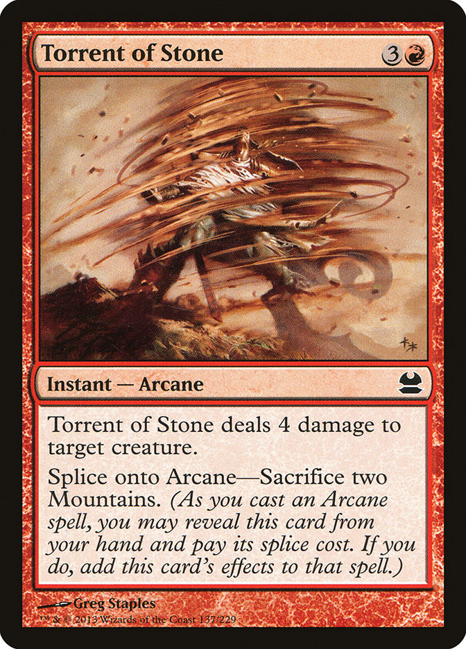 Torrent of Stone [Modern Masters] | Black Swamp Games