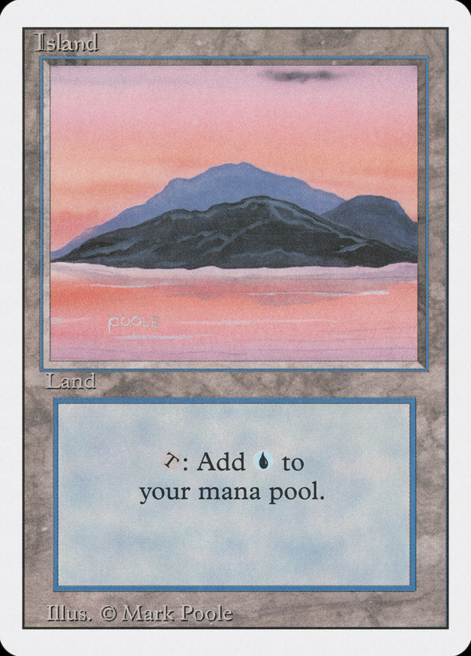 Island (Sunset / Signature on Left) [Revised Edition] | Black Swamp Games