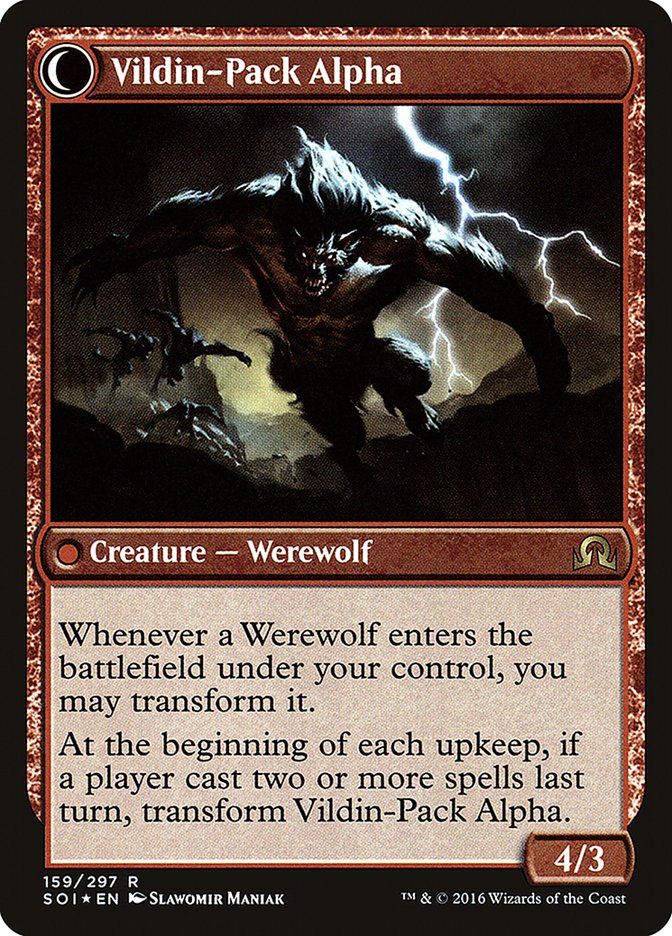 Geier Reach Bandit // Vildin-Pack Alpha [Shadows over Innistrad Prerelease Promos] | Black Swamp Games