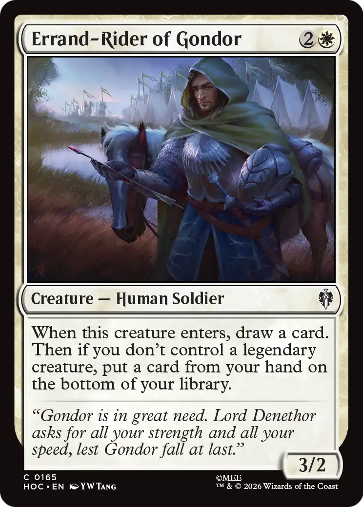 Errand-Rider of Gondor [The Hobbit: Eternal-Legal] | Black Swamp Games