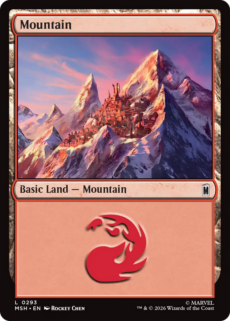 Mountain (0293) [Marvel Super Heroes] | Black Swamp Games