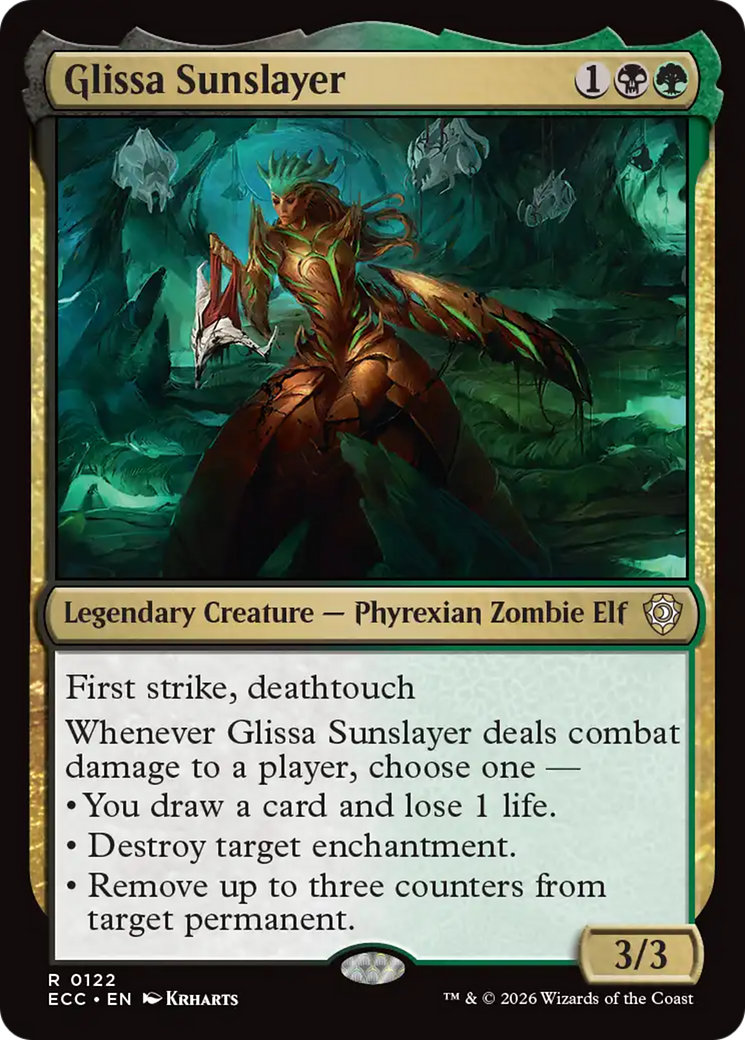 Glissa Sunslayer [Lorwyn Eclipsed Commander] | Black Swamp Games
