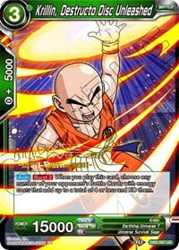 Krillin, Destructo Disc Unleashed (Divine Multiverse Draft Tournament) (DB2-067) [Tournament Promotion Cards] | Black Swamp Games