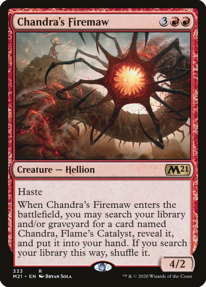 Chandra's Firemaw [Core Set 2021] | Black Swamp Games