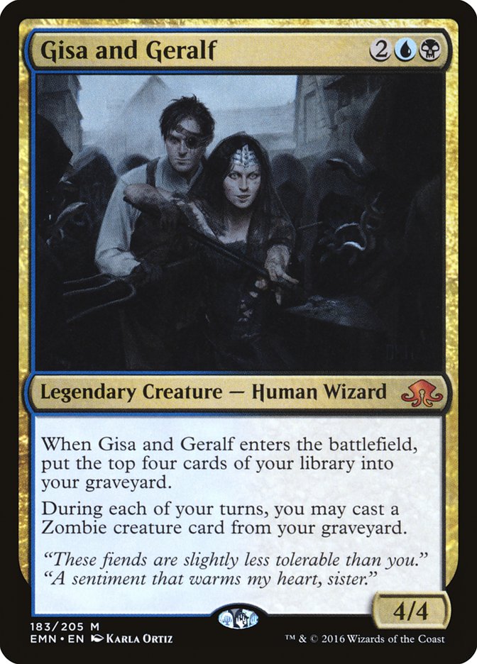 Gisa and Geralf [Eldritch Moon] | Black Swamp Games