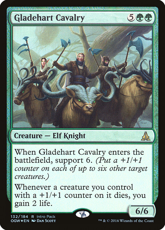 Gladehart Cavalry (Intro Pack) [Oath of the Gatewatch Promos] | Black Swamp Games