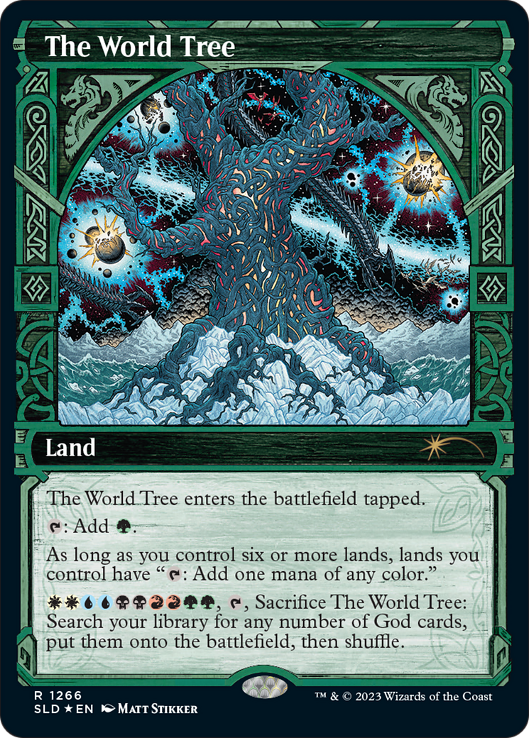 The World Tree (Halo Foil) [Secret Lair Drop Series] | Black Swamp Games