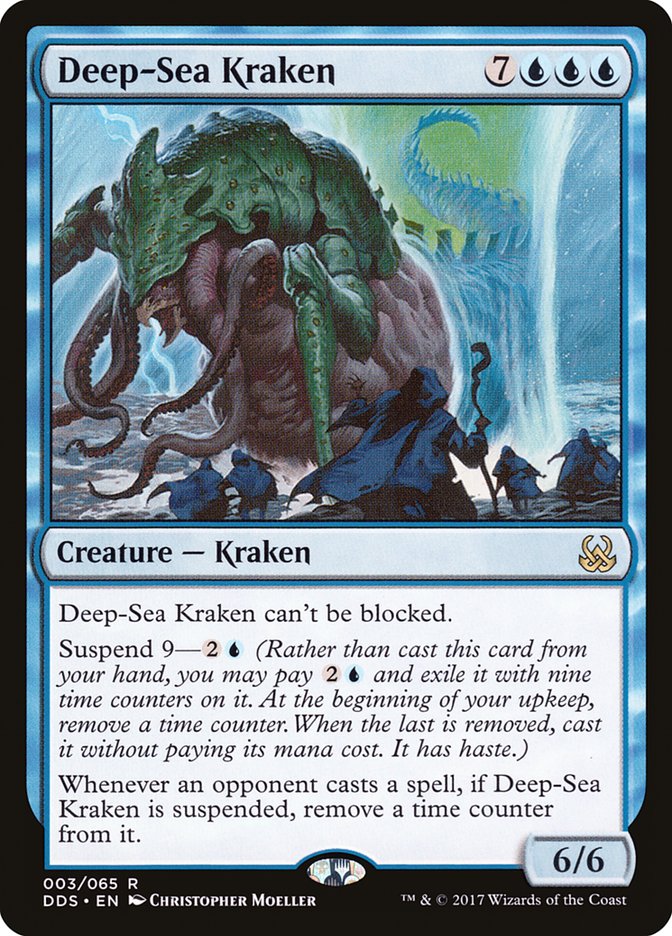 Deep-Sea Kraken [Duel Decks: Mind vs. Might] | Black Swamp Games