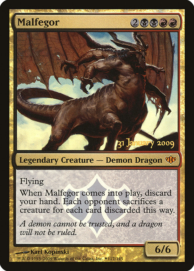 Malfegor [Conflux Promos] | Black Swamp Games