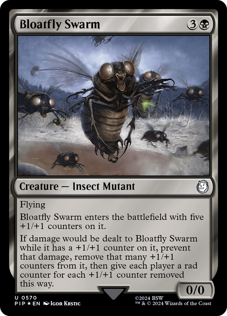 Bloatfly Swarm (Surge Foil) [Fallout] | Black Swamp Games