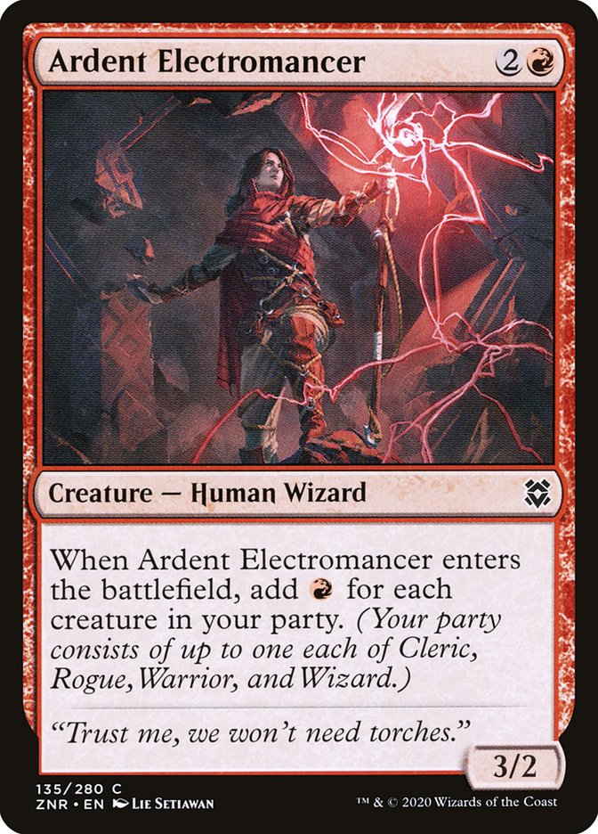 Ardent Electromancer [Zendikar Rising] | Black Swamp Games