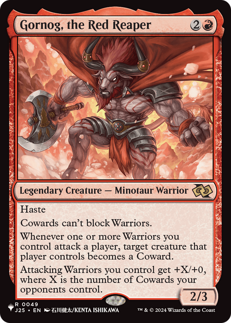 Gornog, the Red Reaper (Anime) [The List] | Black Swamp Games
