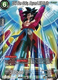 SS4 Son Goku, Beyond All Limits (P-262) [Tournament Promotion Cards] | Black Swamp Games