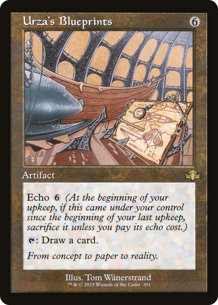 Urza's Blueprints (Retro) [Dominaria Remastered] | Black Swamp Games