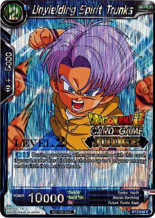 Unyielding Spirit Trunks (Level 2) (BT2-044) [Judge Promotion Cards] | Black Swamp Games