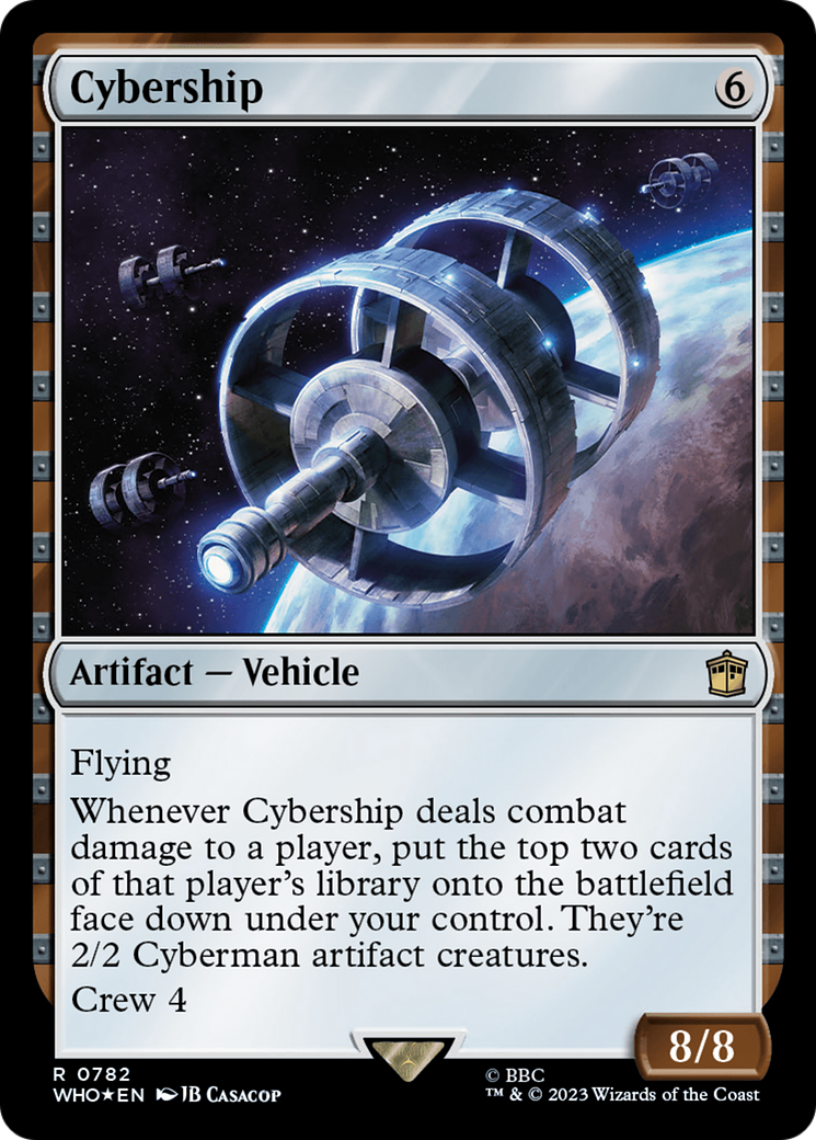 Cybership (Surge Foil) [Doctor Who] | Black Swamp Games