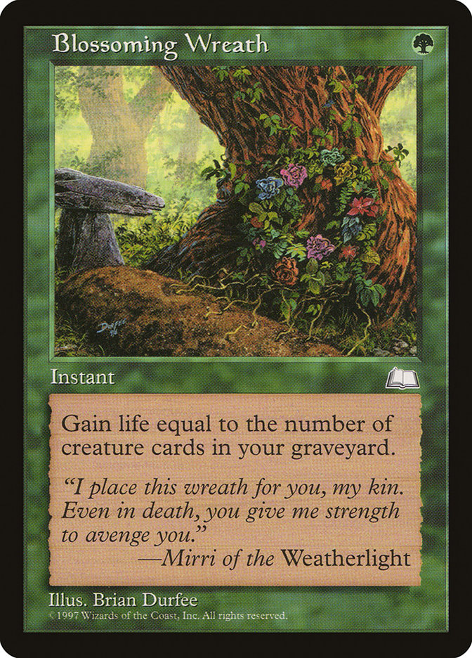 Blossoming Wreath [Weatherlight] | Black Swamp Games