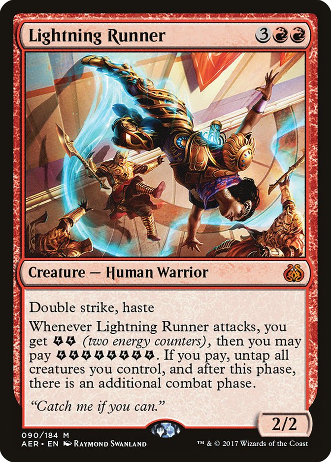Lightning Runner [Aether Revolt] | Black Swamp Games