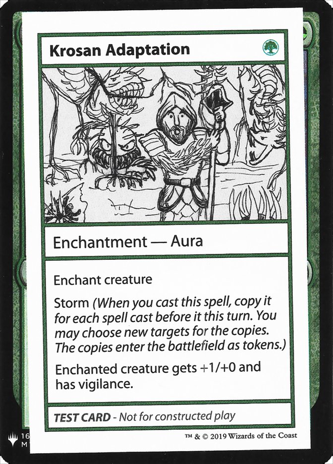 Krosan Adaptation [Mystery Booster Playtest Cards] | Black Swamp Games