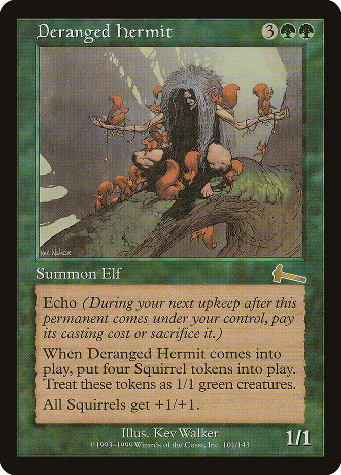Deranged Hermit [Urza's Legacy] | Black Swamp Games