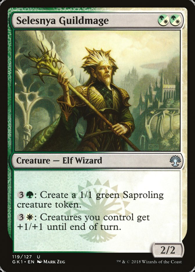 Selesnya Guildmage [Guilds of Ravnica Guild Kit] | Black Swamp Games