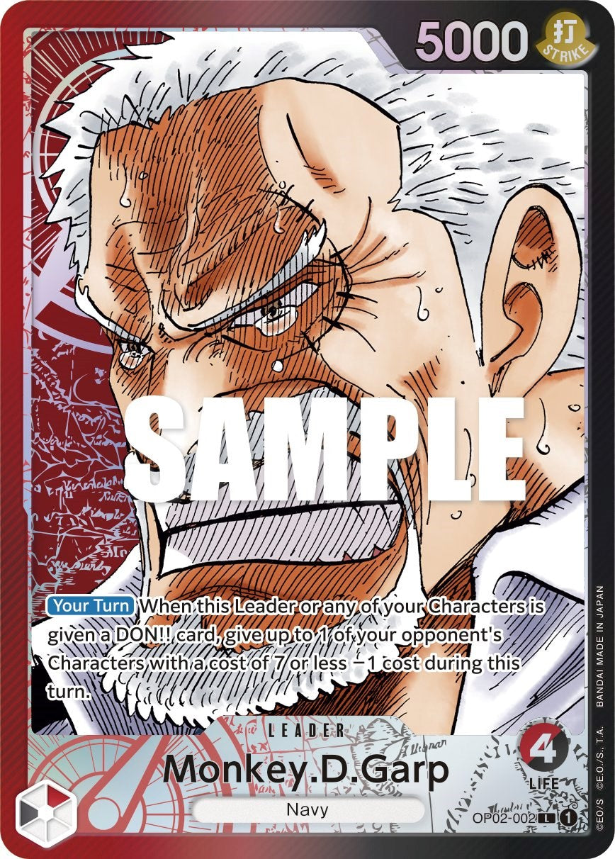Monkey.D.Garp (Alternate Art) [Paramount War] | Black Swamp Games