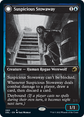 Suspicious Stowaway // Seafaring Werewolf [Innistrad: Double Feature] | Black Swamp Games