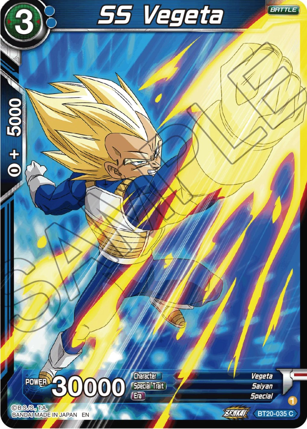SS Vegeta (BT20-035) [Power Absorbed] | Black Swamp Games