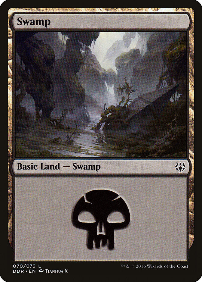 Swamp (70) [Duel Decks: Nissa vs. Ob Nixilis] | Black Swamp Games