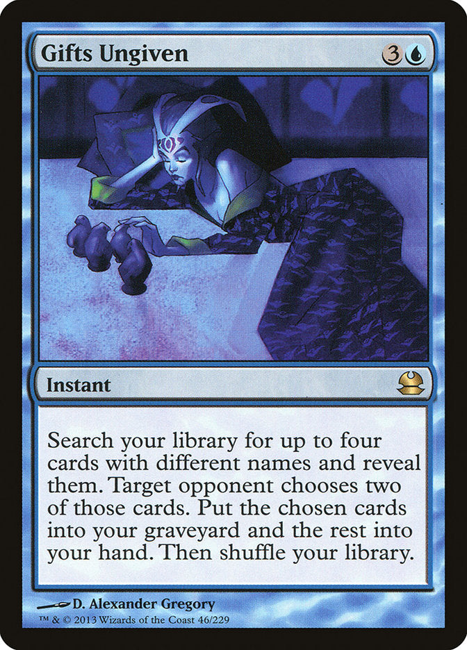 Gifts Ungiven [Modern Masters] | Black Swamp Games