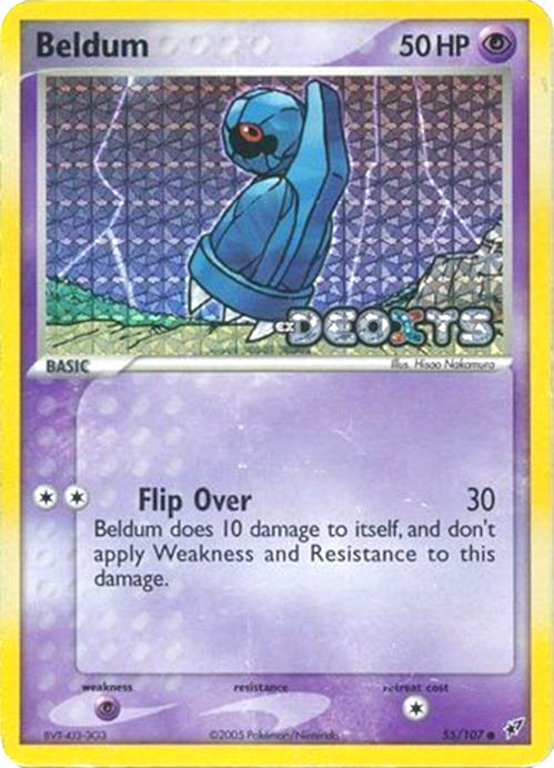 Beldum (55/107) (Stamped) [EX: Deoxys] | Black Swamp Games