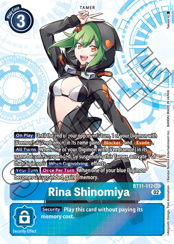 Rina Shinomiya [BT11-112] [Dimensional Phase] | Black Swamp Games